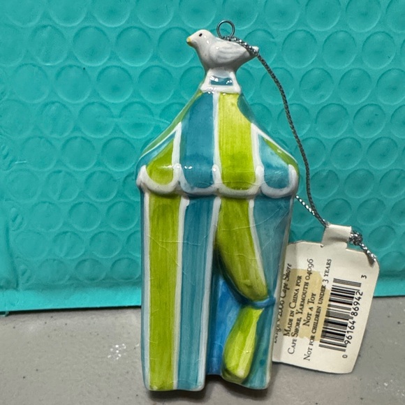 Cape Shore Blue and Green Holiday Ornament - Picture 2 of 3